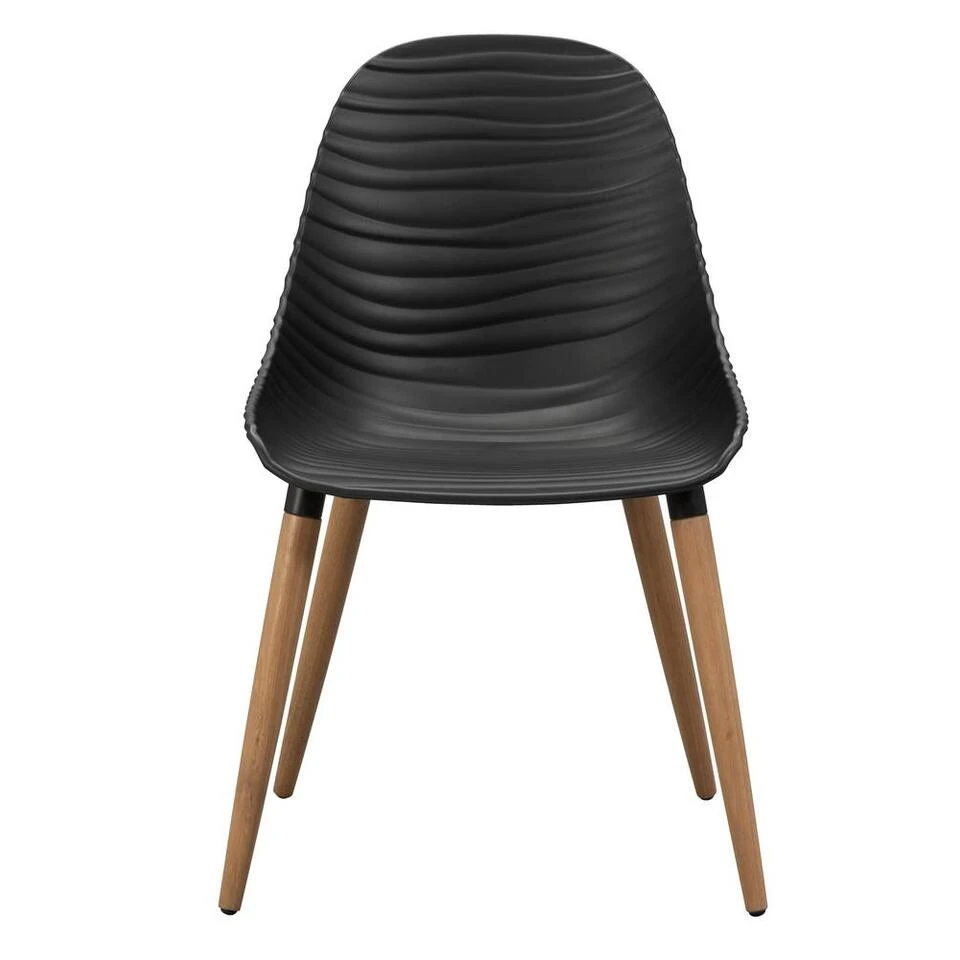 Le Sud Diningstoel Bordeaux - Zwart/naturel - 82x54x55 Cm 4 Le Sud Diningstoel Bordeaux - Zwart/naturel - 82x54x55 Cm - Afbeelding 2