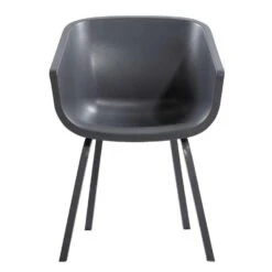 Hartman Kuipstoel Amalia - Antraciet - Aluminium Onderstel -Tuinstoelen Winkel 50101115 0100
