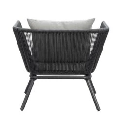 Loungestoel Almeria - Antraciet - 75x89x75 Cm -Tuinstoelen Winkel 50105176 8000