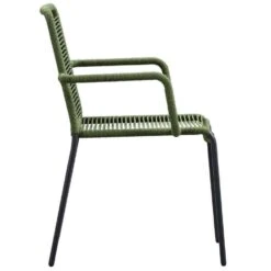 Le Sud Stapelstoel Lunas - Groen -Tuinstoelen Winkel 50105244 8000