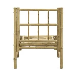 Loungestoel Tarifa Bamboe - Naturel - 82x66x75 Cm -Tuinstoelen Winkel 50109005 0900