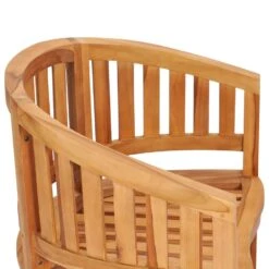 VidaXL Bananenstoelen 2 St Massief Teakhout -Tuinstoelen Winkel 717924fdb6b04e11a1a625a3bde6ed3a