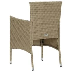 VidaXL Tuinstoelen 2 St Poly Rattan Beige -Tuinstoelen Winkel 78cf118feaf14f1cade0f9ea37a0cb2a