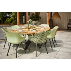 Hartman Sophie Studio Dining Armstoel - French Green - Set Van 2 9 Hartman Sophie Studio Dining Armstoel - French Green - Set Van 2 -Tuinstoelen Winkel 81011004 0004
