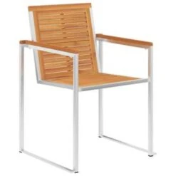 VidaXL Tuinstoelen 2 St Massief Acaciahout En Roestvrij Staal -Tuinstoelen Winkel 909372d37e6749ae99396dc2f2f913f3