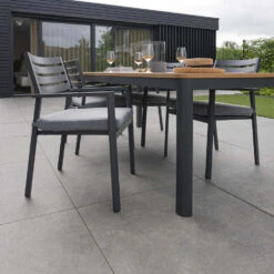 Giga Meubel Stapelbare Tuinstoel Aluminium Antraciet - Zithoogte 43cm - Stoel -Tuinstoelen Winkel b699051256fc4d26aa77dd174904f2bf