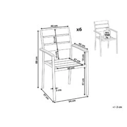 Beliani Tuinstoel VERNIO - Zwart Kunsthout 8 Beliani Tuinstoel VERNIO - Zwart Kunsthout -Tuinstoelen Winkel fe8f5d6d105948c0aa71b764c91fed80 1